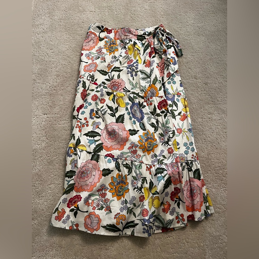 Crosby wrap maxi skirt size small